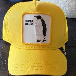 Super Mario Yellow Penguin Goorin Bros.  NWOT